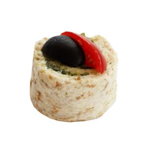 Pesto and Cream Cheese Roulade