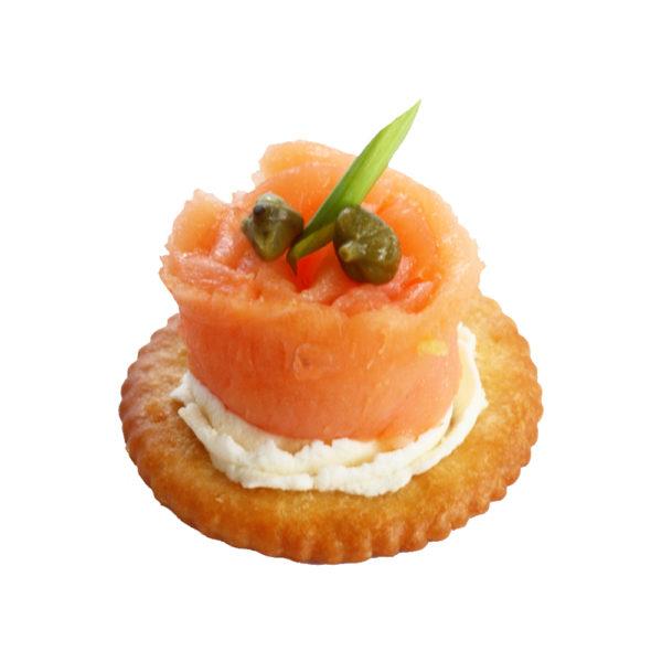 Smoked Salmon Rosette