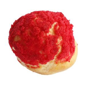 Mini Strawberry Choux with Cr?me Patissier