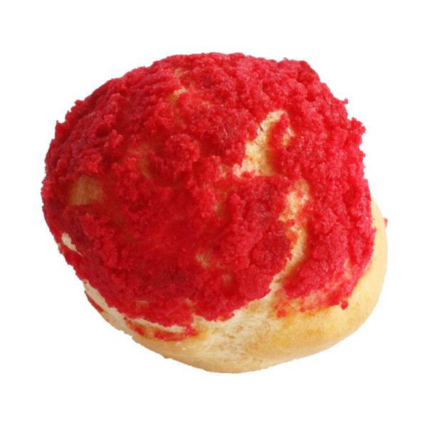 Mini Strawberry Choux with Cr?me Patissier